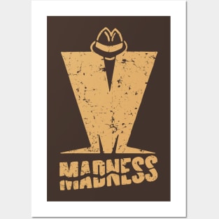 Madness - Retro Brown Posters and Art